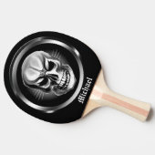 パーソナライズなスカルの卓球ラケット 卓球ラケット (横)