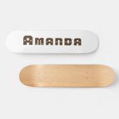 パーソナライズなスケートボード スケートボード (横)