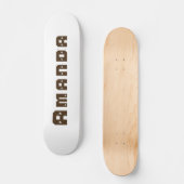 パーソナライズなスケートボード スケートボード (正面)