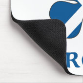 パーソナライズなスコットランド人は私によってがバークレイである私に接吻します マウスパッド (コーナー)