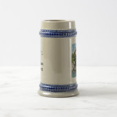 パーソナライズなステイン消防士- ビールジョッキ (中央)