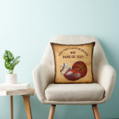 パーソナライズなスポーツがテーマの枕、クールなヴィンテージ クッション (椅子)