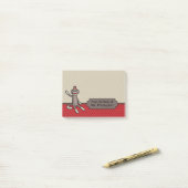 パーソナライズなソックス猿のポスト・イット ポストイット (デスク上)