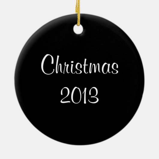 パーソナライズなダイヤモンドの天使の翼 セラミックオーナメント (裏面)