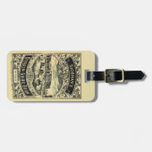 パーソナライズなダブリンアイルランドのガイドブック ラゲッジタグ (正面横)