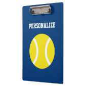 パーソナライズなテニス選手のコーチの付属品のカスタム クリップボード (左)