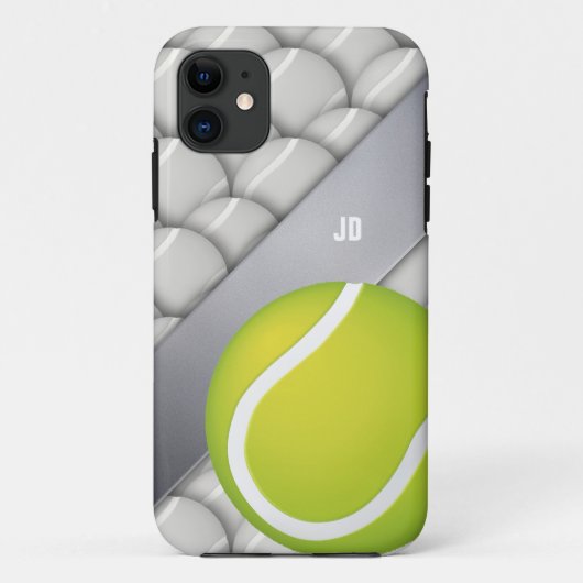 パーソナライズなテニス Case-Mate iPhoneケース (裏面)