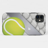 パーソナライズなテニス Case-Mate iPhoneケース (裏面(横))