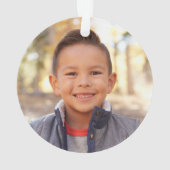 パーソナライズなトナカイのクリスマスのオーナメント オーナメント (裏面)