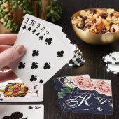 パーソナライズなトランプの幾何学的な庭海軍 トランプ (インサイチュ)