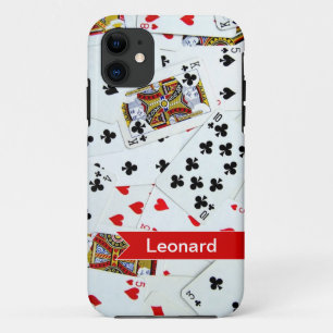 パーソナライズなトランプトランプゲームのiphoneカバー iPhone 11 ケース