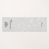 パーソナライズなナマステのはすデザイン ヨガマット (正面(横))