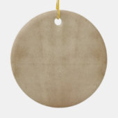 パーソナライズなニューヨーク州の家の引っ越し祝いパーティー セラミックオーナメント (裏面)