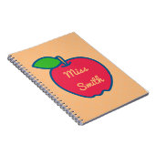 パーソナライズなノートAppleの一流の先生 ノートブック (右側)