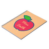 パーソナライズなノートAppleの一流の先生 ノートブック (左側)