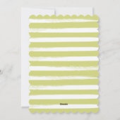 パーソナライズなハッピーイースターの写真カード シーズンカード (裏面)