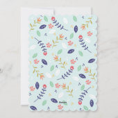 パーソナライズなハッピーイースターカード シーズンカード (裏面)