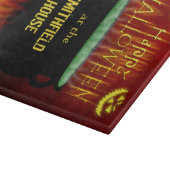 パーソナライズなハッピーハローウィンの大がまの火 カッティングボード (角)