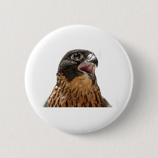 パーソナライズなハヤブサ 缶バッジ