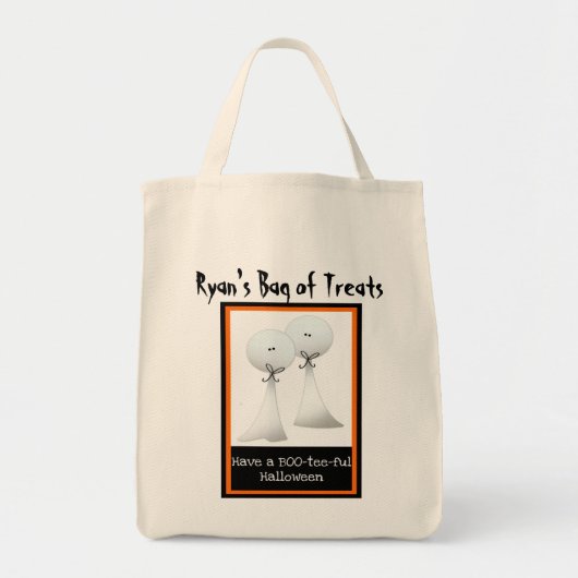 パーソナライズなハロウィンのトートバック トートバッグ (正面)