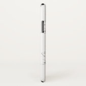 パーソナライズなバニーの電話箱 Case-Mate iPhoneケース (裏面/右)