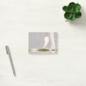 パーソナライズなバレエの先生のギフトのダンスのつま先靴 ポストイット (オフィス)