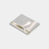 パーソナライズなバレエの先生のギフトのダンスのつま先靴 ポストイット (アングル)