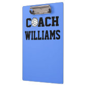 パーソナライズなバレーボールのコーチ- クリップボード (左)