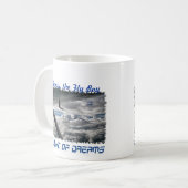 パーソナライズなパイロットのマグ コーヒーマグカップ (正面左)