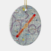 パーソナライズなパイロット セラミックオーナメント (右)