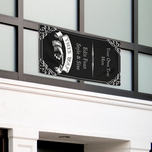 パーソナライズなパーティー、懇親会、お祝いの旗 横断幕 (ビルの外側)