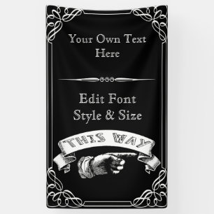 パーソナライズなパーティー、懇親会、お祝いの旗 横断幕