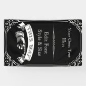 パーソナライズなパーティー、懇親会、お祝いの旗 横断幕 (横)