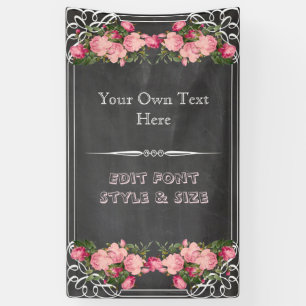 パーソナライズなパーティー、懇親会、お祝いの旗 横断幕