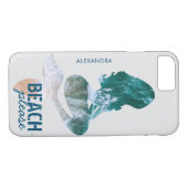 パーソナライズなビーチはおもしろいな人魚を引用します Case-Mate iPhoneケース (裏面(横))