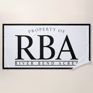 パーソナライズなビーチタオル|の姓タオル ビーチタオル