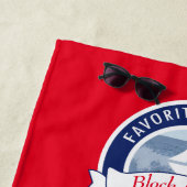 パーソナライズなビーチタオル-家族のギフトのアイディア ビーチタオル (インサイチュ)