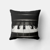 パーソナライズなピアノ装飾用クッション クッション (裏面)