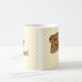 パーソナライズなピーナッツバターおよびゼリーのコーヒー・マグ コーヒーマグカップ (中央)