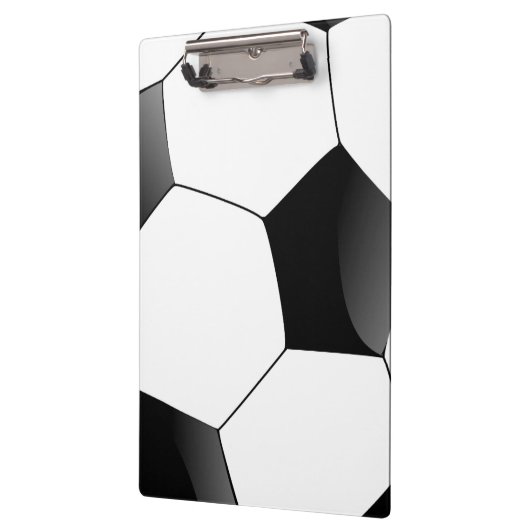 パーソナライズなフットボールのサッカーボールファンのスポーツ クリップボード (左)