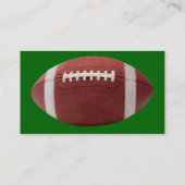 パーソナライズなフットボールの名刺 名刺 (裏面)
