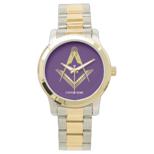 パーソナライズなフリーメーソンのギフト のフリーメーソン会員の腕時計 腕時計