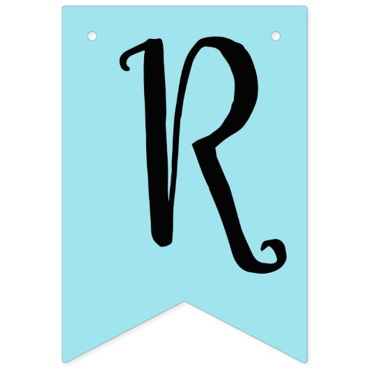 パーソナライズなベビーシャワーの旗布 バンティングフラッグ (第2の旗)