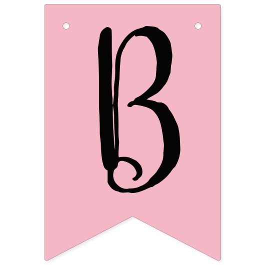 パーソナライズなベビーシャワーの旗布 バンティングフラッグ (第1の旗)