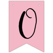 パーソナライズなベビーシャワーの旗布 バンティングフラッグ (第3の旗)