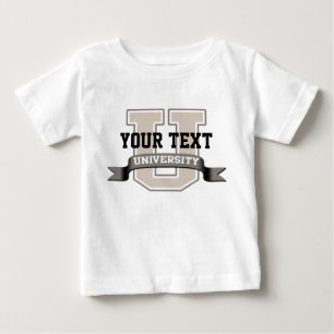 パーソナライズなベビー大学 ベビーTシャツ