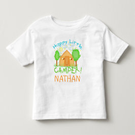 パーソナライズなベビー/子供の夏のキャンプのTシャツ トドラーTシャツ