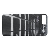 パーソナライズなベースギター音楽iPhone 7の場合 Case-Mate iPhoneケース (裏面(横))