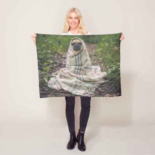 パーソナライズなペット写真のフリースのブランク フリースブランケット (インサイチュ)