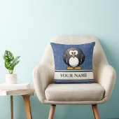 パーソナライズなペンギン クッション (椅子)